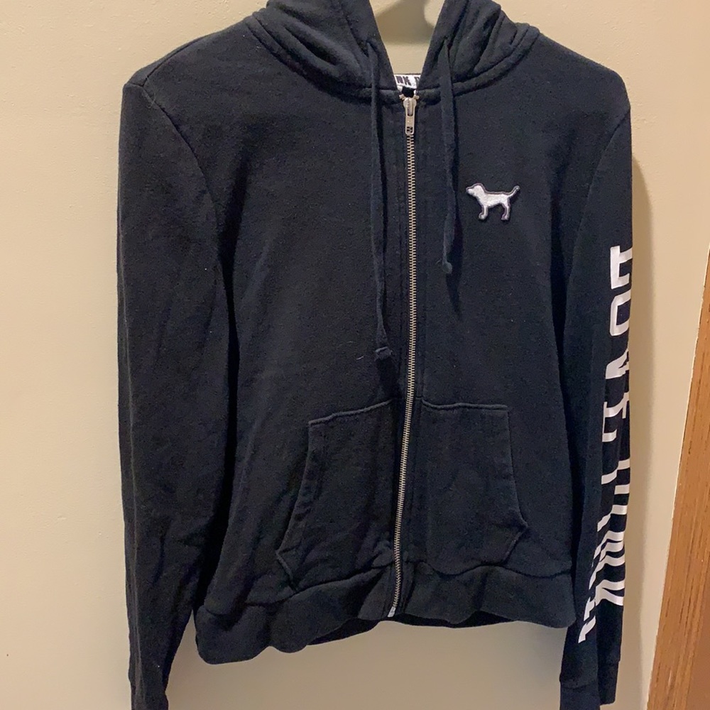 Pink Victoria Secret hoodie - Picture 3 of 5